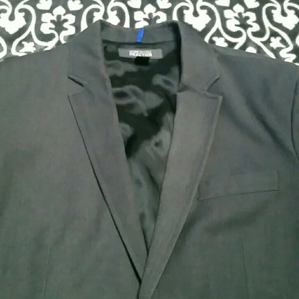 Kenneth Cole Reaction Men's Jacket Smoke Grey Larg
